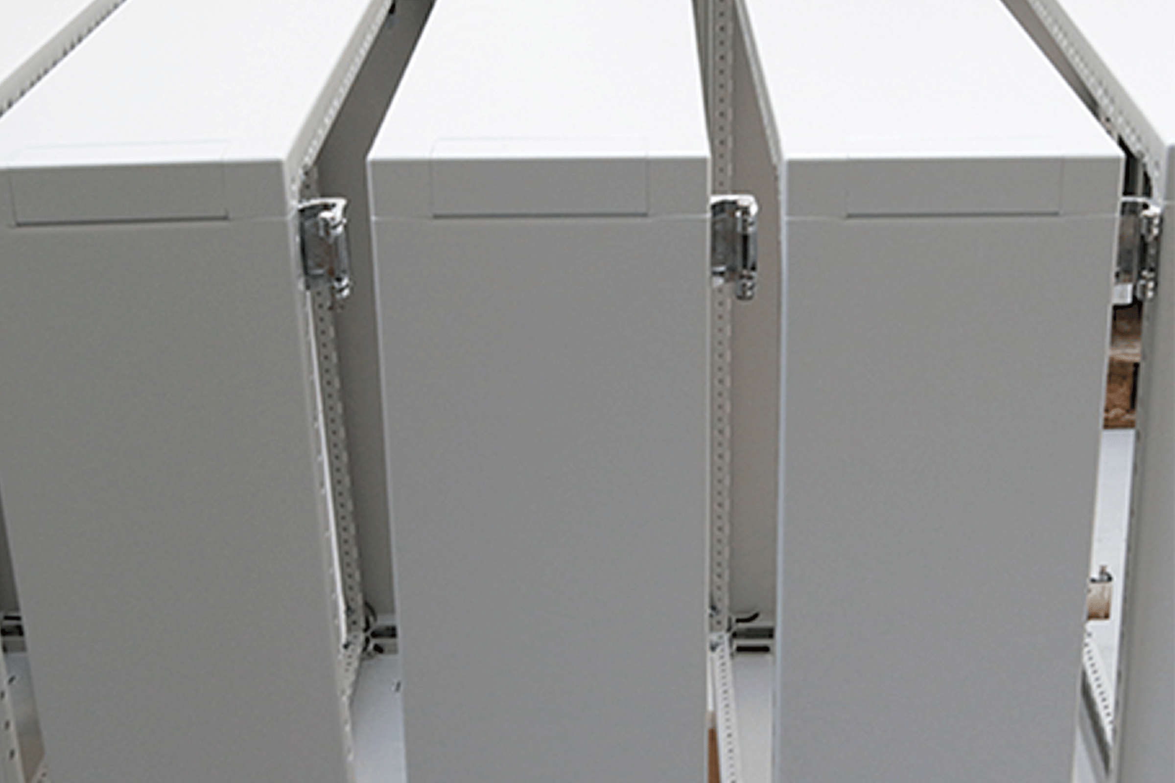 Logstrup Steel's low voltage high quality electrical switchgear include Cabinet structures which is shown on the picture