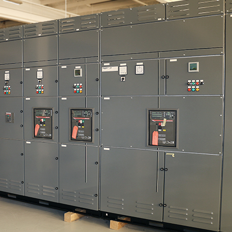 Sleaford Renewable Energy Plant Logstrup Modular system Switchboard