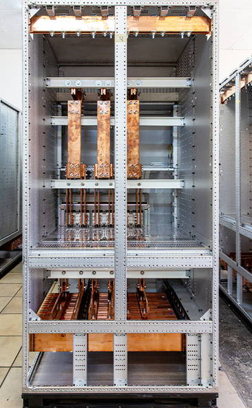 Logstrup Modular System, Cobber moduls inside switchboard