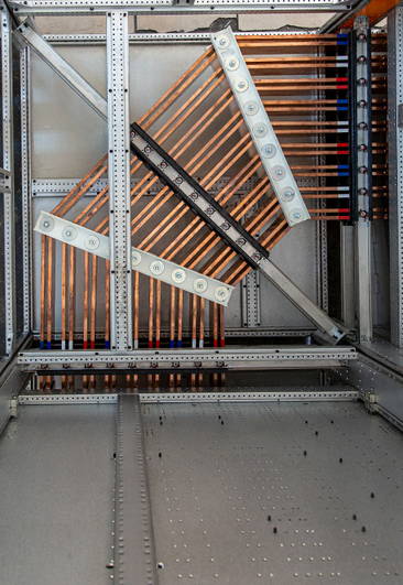 Logstrup Modular System, Cobber moduls inside switchboard