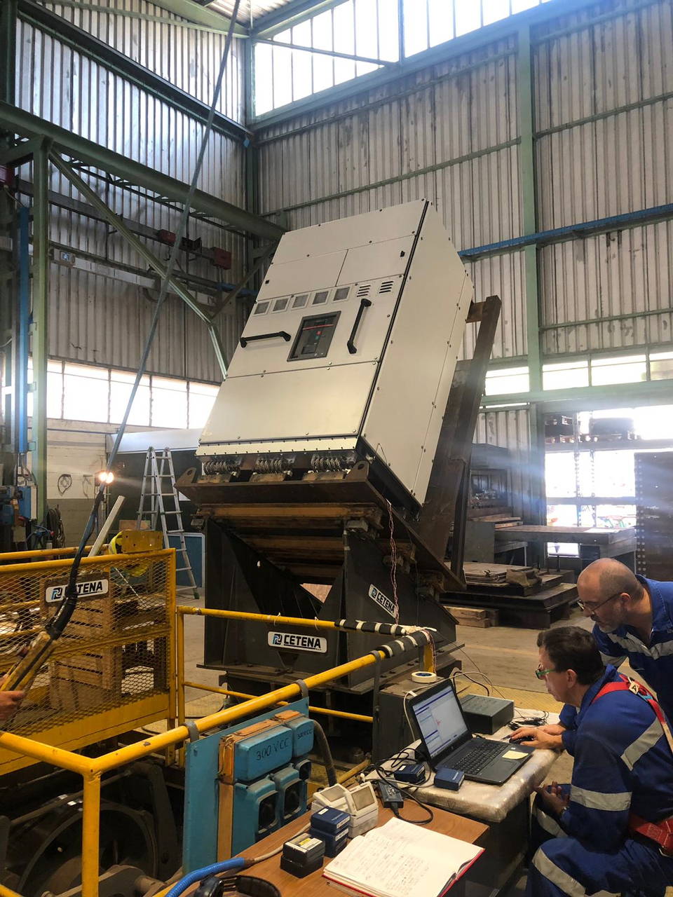 Logstrup passed the MIL-S-901D Navy Test in 2019