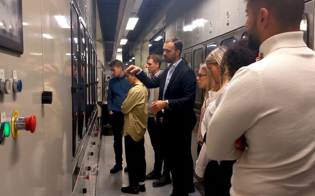 production tour with trainees