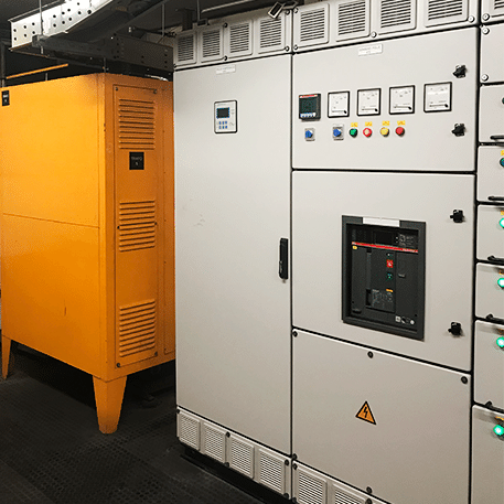 Logstrup manufactured a customised electrical switchboard for the national bank of Serbia