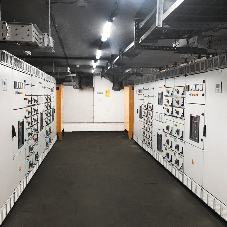 Logstrup Switchboard for NBS (4) Industrial Main Switchboards: Logstrup manufactured a customised electrical switchboard for the national bank of Serbia