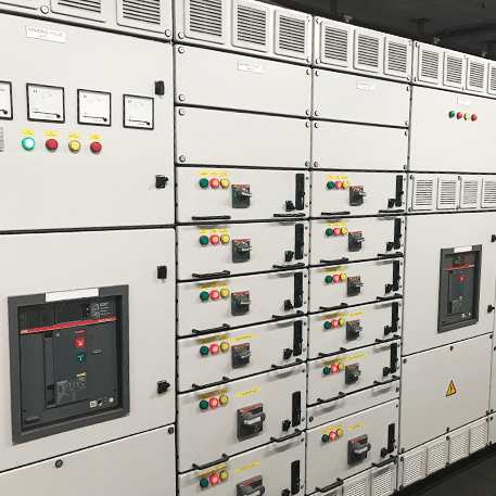Logstrup manufactured a customised electrical switchboard for the national bank of Serbia