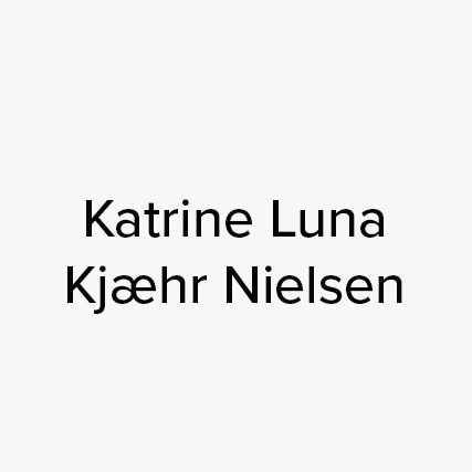 Katrine Luna Kjæhr Nielsen Marketing Assistant Logstrup Global Sales