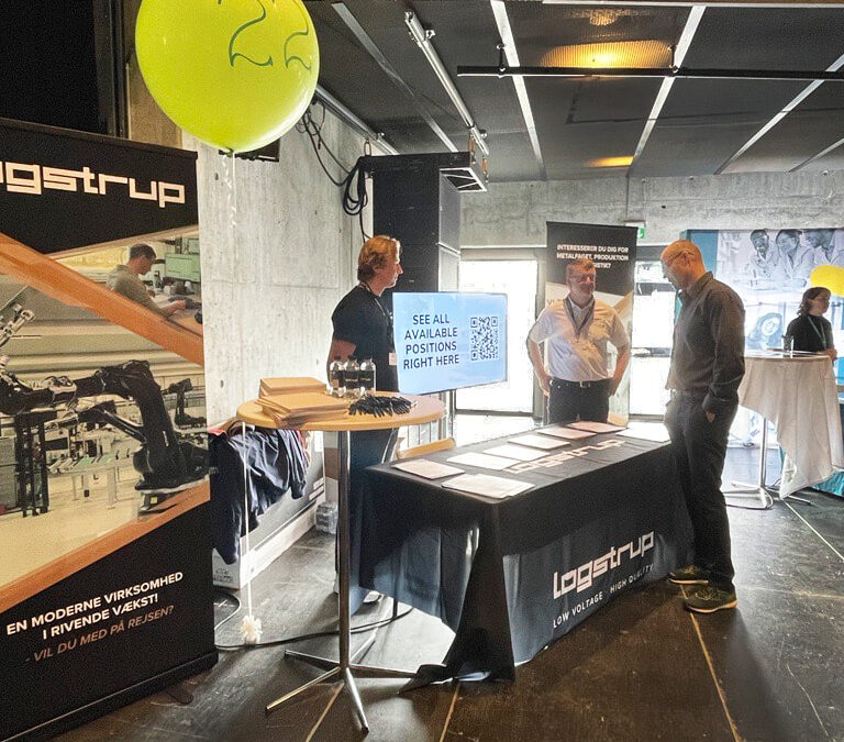 Logstrup seaching for talent at Job Fair in Helsingør