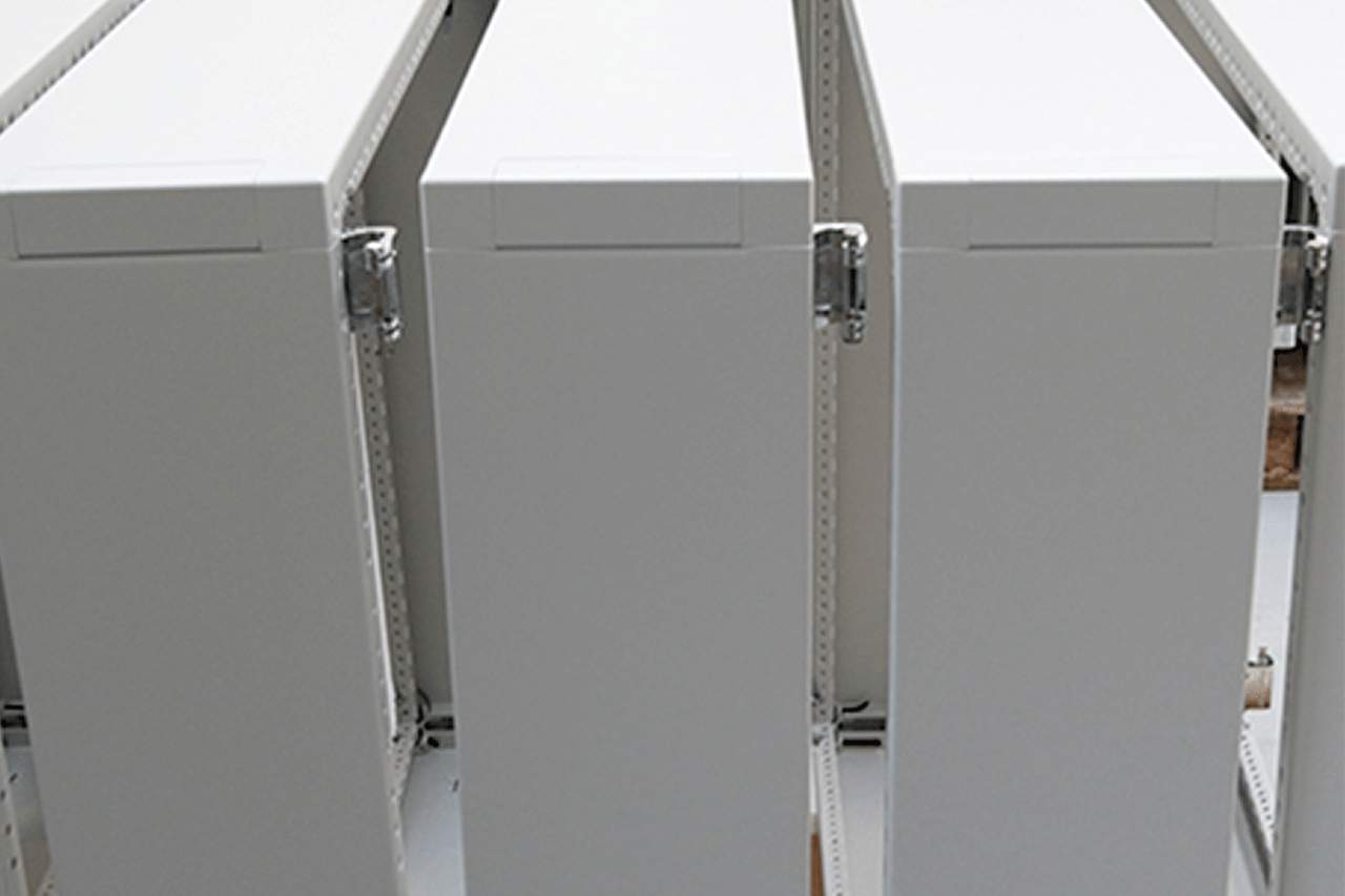 high-quality base frame for a Logstrup electrical switchboard