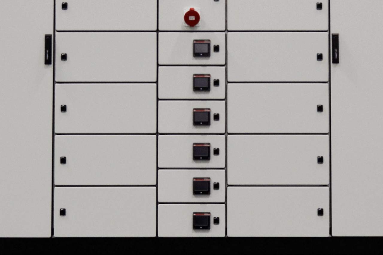 high-quality base frame for a Logstrup electrical switchboard