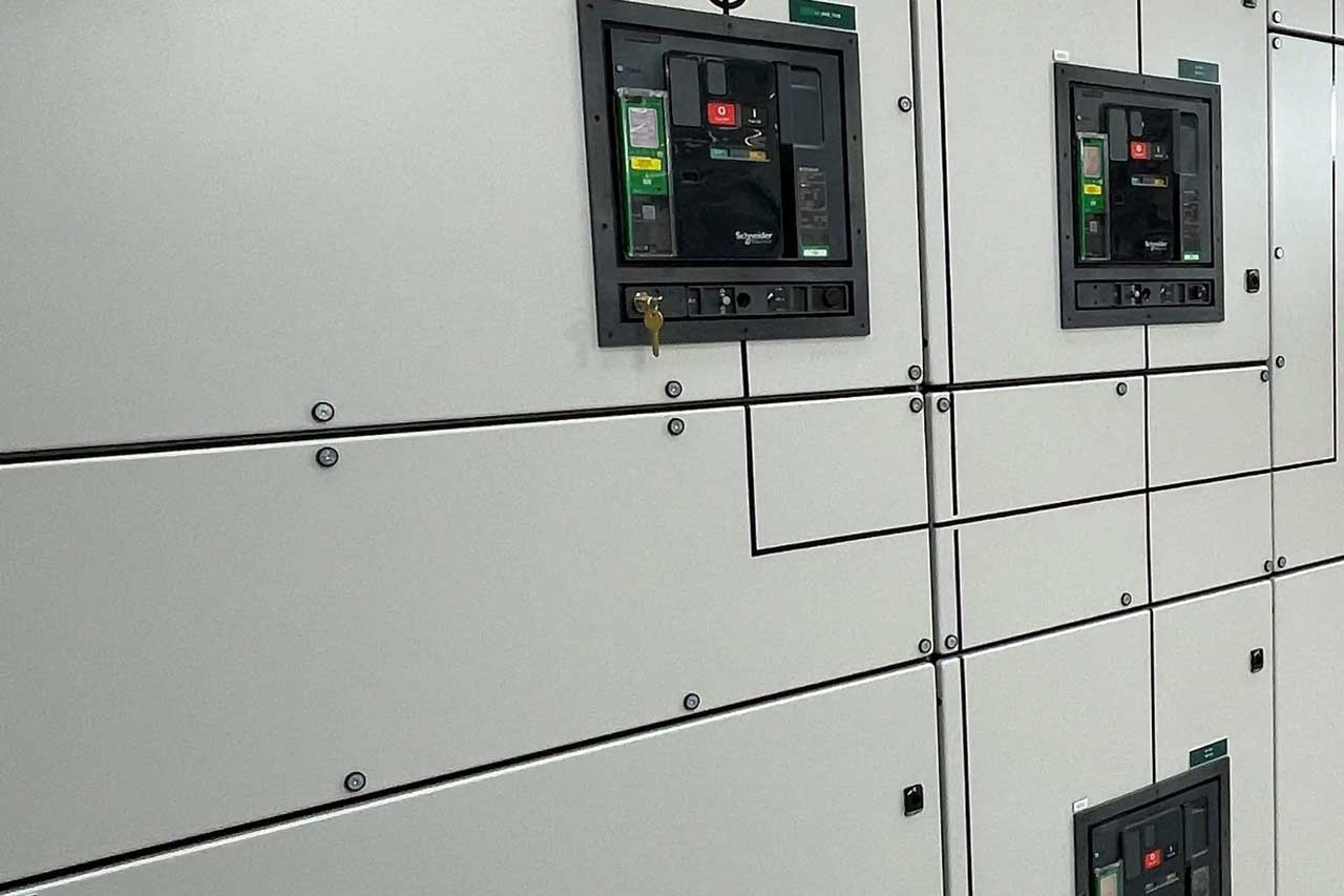 high-quality base frame for a Logstrup electrical switchboard